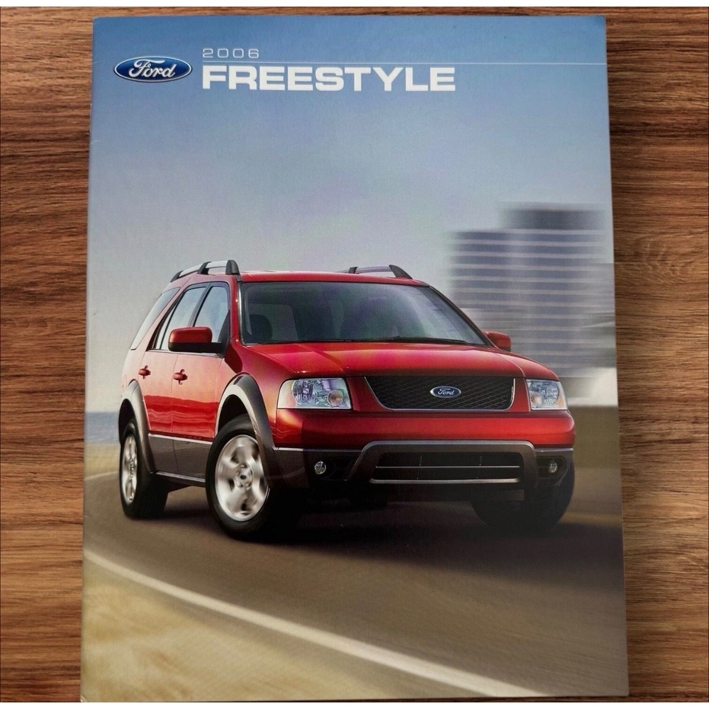 2006 Ford Freestyle Sales Brochure Catalog SE SEL Limited 3.0L V6 Specs Original
